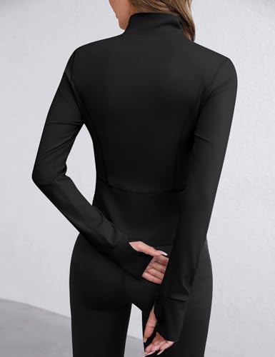 Avoogue Women Lightweight Active Jacket Full Zip Workout Running Yoga Athletic Outerwear with Pockets4