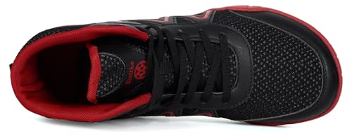 Image of Sisttke Mens Wrestling Shoes Wide Boxing Boots | Wide Zero Drop Sole,Lightweight,Non-Slip,Weightlifting,Powerlifting,Bodybuilding,Fitness
