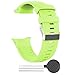 Produktbild FR-POPPYZ Sicheres Silikon-Uhrenarmband mit Stabiler Schnalle für Polar Vantage V Watch Kit grün