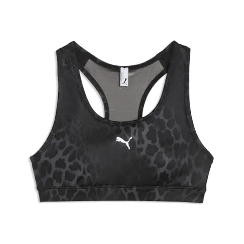 Sujetadores deportivos de mujer Puma 4keeps Bra Mid talla P en color Spotted Haze