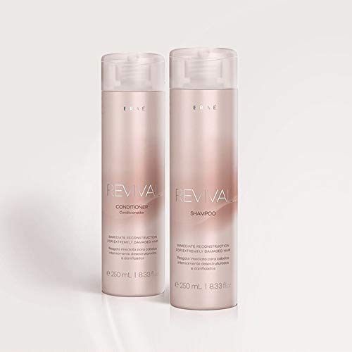 Hair Repair Shampoo And Conditioner - Revival Set 8.45 Fl. Oz - Best For Extremely Damaged, Dry, Curly Or Frizzy Hair - Deep Nourishing - Increase Shine And Hydration - Wheat Germ And Silk Proteins (Revival Hair Repair Set) #TOP7
