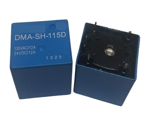 Relais 5 broches DMA-SH-115D 22F-1C-9V-12A pour circuit imprimé