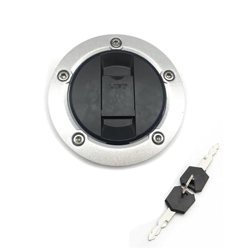 Tapa de depósito de combustible de aluminio antirrobo para Suzuki SFV650 Gladius 2009