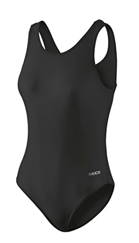 Beco Beco Damen Badedragt-basics Schwimmanzug, Schwarz (Schwarz), 44 EU