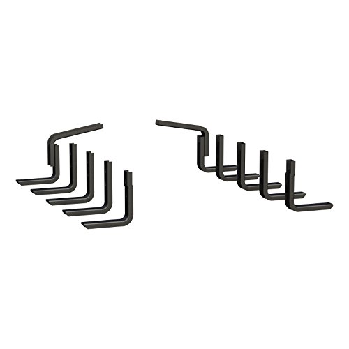 LUVERNE 415125-400829 Estribos laterales aluminio negro 125 in miniatura 3