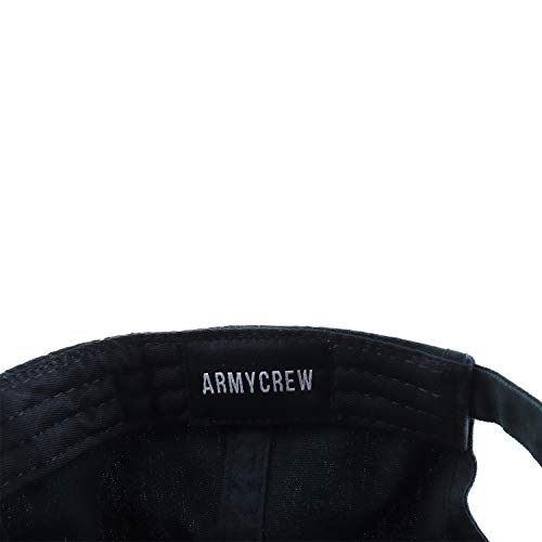 Armycrew Oversize 2Xl Garment Washed Soft Cotton Canvas Dad Hat Cap - Black - 2Xl #TOP3