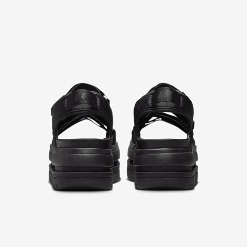 Nike Icon Classic Women's Sandals (DH0224-004, Black/Black/Black) Size 10