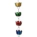 Ancient Graffiti Lily Cups Rain Chain