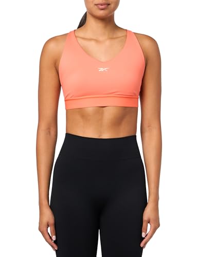 Reebok Team Bralette brassière de sport femme noir et blanc confort
