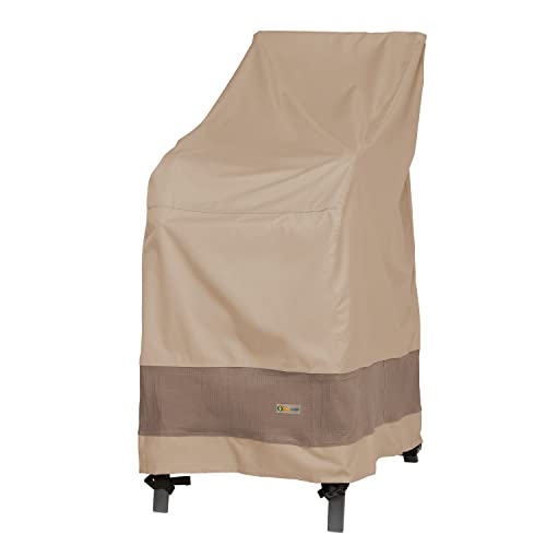 Duck Covers Elegant Waterproof 28 Inch W Stackable Patio Chair Cover #TOP14
