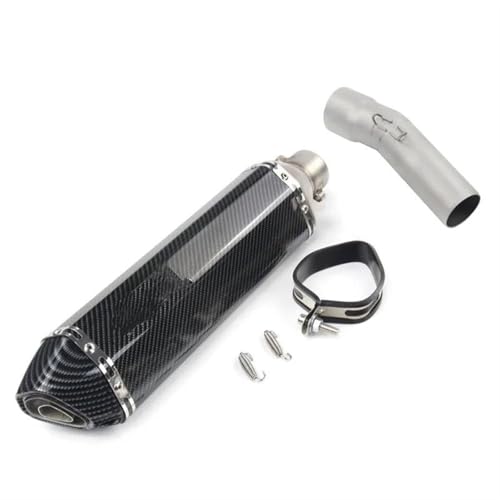 Tuyau d'échappement de moto 51mm silencieux gauche pour BMW F650GS F700GS F800GS