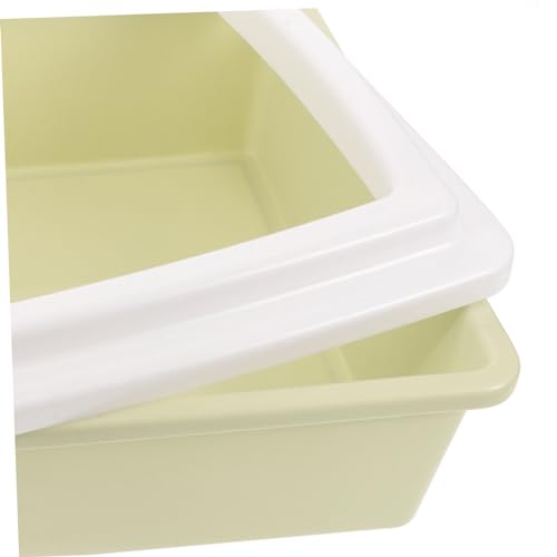 NOLITOY 1 Conjunto Caixa De Areia Para Gato Pp Comadre Para Gato