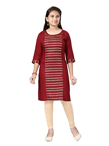 Image of MUHURATAM Girls Tunic Shirt