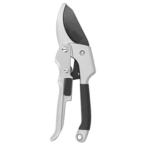 Pruning Shears, High Efficiency Fruit Branch Scissor, Widely Application in Gardens, Courtyards, with Pulley Lever Principle for Effort Saving, Pointed Vane/Wing for Fast