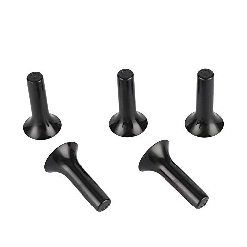 THKCTOXF Garden Accessories 40Pcs 6.35mm Straight Micro-Nozzle End Caps 1/4 Inch Hole Seal Stoppers Slip-Lock Misting Nozzle Tee