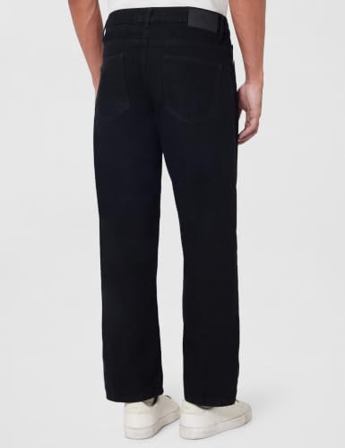 Image of Amazon Brand - Symbol Men 100% Cotton Relaxed Straight Fit Jeans | Casual Denim | Available in Plus Sizes
