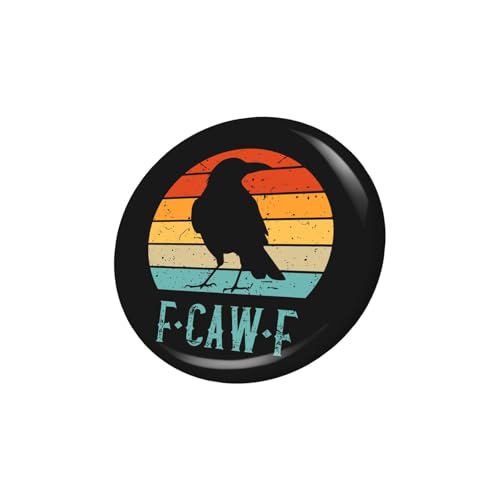 F CAW T Brooch Button Decor Unique Unisex For Backpacks2