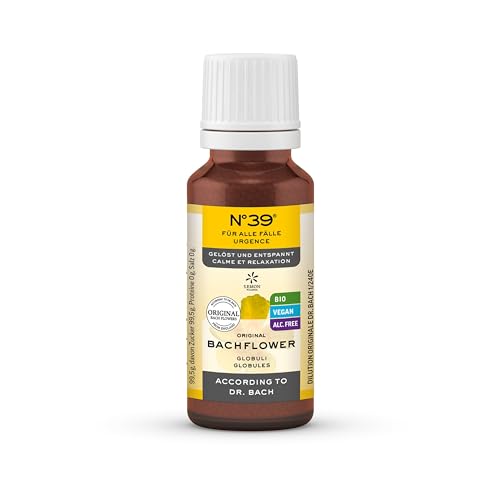 Original Bachblüten Globuli Nr. 39 Für alle Fälle von Lemon Pharma, Bio und Vegan