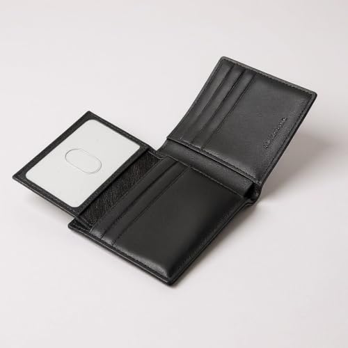 MAVARA Mens Wallet – Slim Minimalist Wallet for Men – 100% Genuine Leather Bifold Mens Wallets Leather with Removable ID Holder – Thin Card Holder Wallet for Cash & Credit Cards4