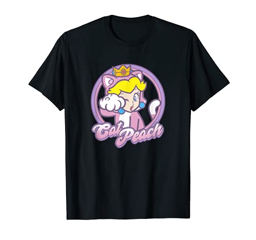 Super Mario 3D World Bowser s Fury Peach Cat Princess Paw T-Shirt