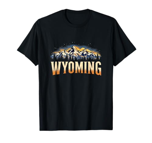 Traje de viaje de vacaciones en Wyoming Wyoming Camiseta