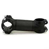 potence fsa carbon pro Potence en aluminium carbone 6/17° pour guidon de vélo : compatible avec les tubes de direction de 28,6 mm et les guidons de 31,8 mm, cette potence s'adapte aux vélos de route et de montagne. Comprend un rehausseur revêtu de carbone en finition brillante ou mate pour une mise à niveau élégante.
