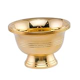 Bougeoirs en cuivre - un joli bougeoir est l'ornement d'artisanat parfait pour la maison, peut être un bon match avec des meubles de chambre ou de salon, support de lampe à beurre