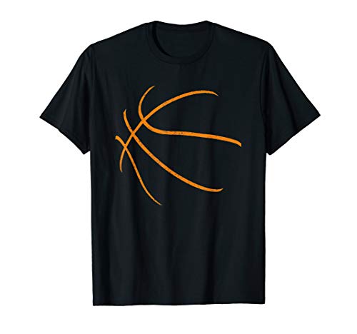 Basketball Silhouette Bball Player Coach Sports Baller Gift T-Shirt