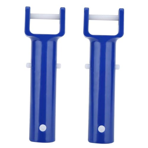 BESPORTBLE Replace Old Pool Suction Heads 2 Set v Shaped Handles for Efficient Pool Cleaning