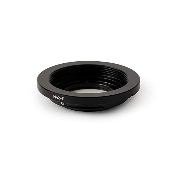 Urth Objektivadapter: Kompatibel mit M42 Objektiv und Nikon F Kameragehäuse (mit optischem Glaselement) – Bild 3