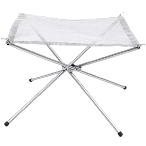 Feu de camping amélioré pliable portable pour extérieur et feu de camp nomade