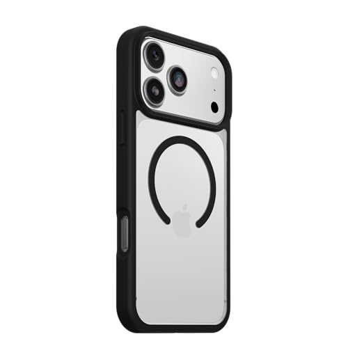 Image of OtterBox iPhone 17 Pro Max Profile Series Case Compatible with MagSafe - Black Crystal - Ultra-Thin, Stylish Minimalist iPhone Case