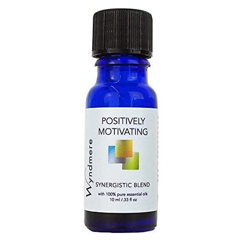 Positively Motivating Essential Oil Blend - Uplifting & Encouraging 100% Pure Therapeutic Quality for Aromatherapy - Wyndmere Naturals - 10ml Cover