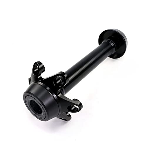 BBMOT Motorradschutz Motorrad Hinterachse Gabel Crash Frame Slider Radschutz Für Ducati XDiavel X-Diavel 1200 2015-2021 Diavel 1200 2010-2021(SCHWARZ)