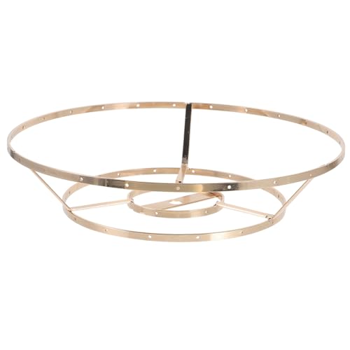 Cadre d'abat-jour pour lampe suspendue DIY dans un salon contemporain