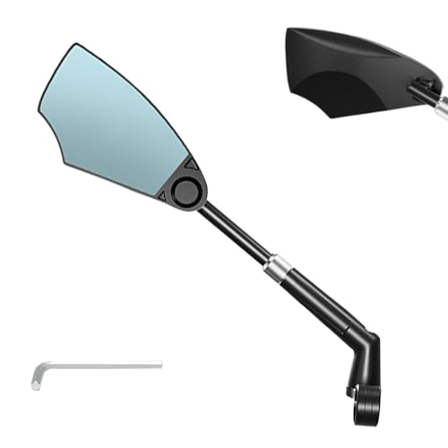 Yanayi Espejo Para Bicicleta - Gafas Retrovisor Espejos Para Ciclismo - Irrompible Accesorios Portátiles para Ciclismo en Carretera Touring Transporte Carreras Seguridad Viajes Exteriores