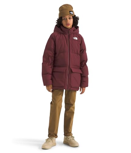 Image of THE NORTH FACE Kids' North Down Fleece-Lined Short Parka | 600 Fill Recycled Waterfowl Down Insulated, Water Repellent