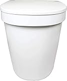 Trenntoilette Separett Tiny Lite mit Urinschlauch Weiß - eine limitierte Edition