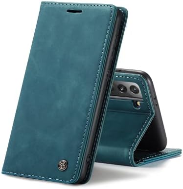 Chocoyi Leather Flip Wallet Phone Case Cover for Huawei P30 Pro, Magnetic Closure Case Cover with Stand function and Card Slots.-Blue