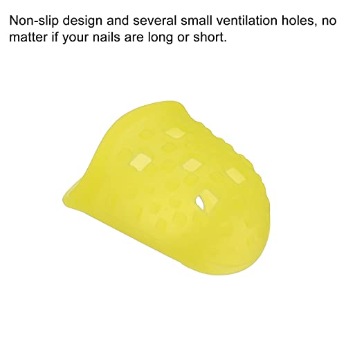 Silicona dedo protector para papel clasificar y tocar guitarra de forma cómoda en casa 4