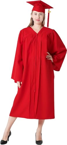 Raj Costume Convocation Dress Gradution GOWN and Cap for Kids Adult Men Women Girls College School Degree Gown Academic Gown