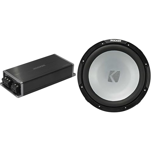 Kicker Marine KPX500.1 Powersports Amp & 12