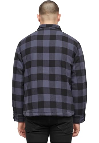 Image of Brandit Men's Lumber Jacket Black /Blue