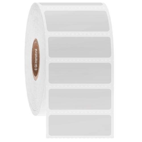 JTTA-240C1-1WH, Cryogenic Barcode Label, 1" Core (6 Packs of 1000 pcs)