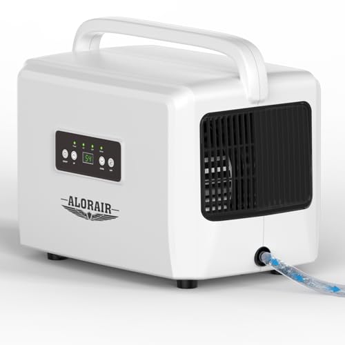 ALORAIR 70 Pints Crawlspaces Dehumidifier with Drain Hose for Commercial,