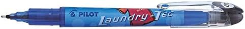 1 X BLACK INK FINE PILOT LAUNDRY TEC FABRIC MARKER PEN