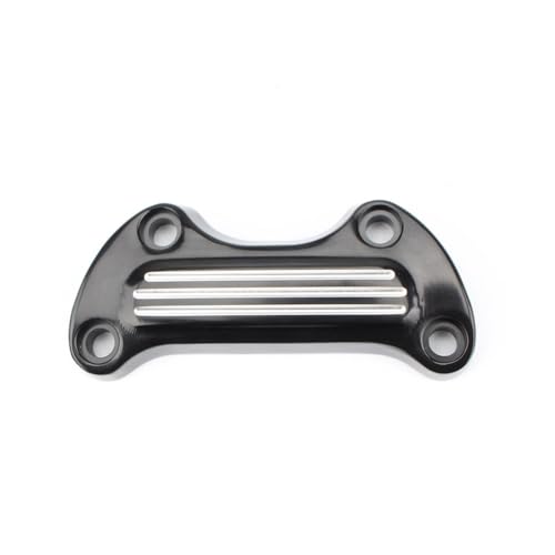 Riser de guidon moto noir pour Dyna Fat Bob et Electra Glide