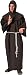 Forum Deluxe Hooded Monk Costume Robe, Brown, One Size