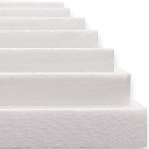 ISOPOR EM PLACAS 100CMX50CM 10 MM CAIXA C/25 PLACAS
