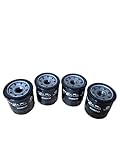 BANGTE Engine Oil Filter MAM0117 (Pack of 4) Fits Mahindra Tractor with 1.3L Engine MAX 22 24 25 26